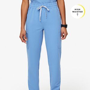 BRAND NEW FIGS ZAMORA HIGH WAISTED CEIL BLUE